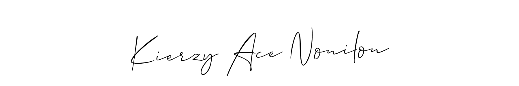 See photos of Kierzy Ace Nonilon official signature by Spectra . Check more albums & portfolios. Read reviews & check more about Allison_Script font. Kierzy Ace Nonilon signature style 2 images and pictures png