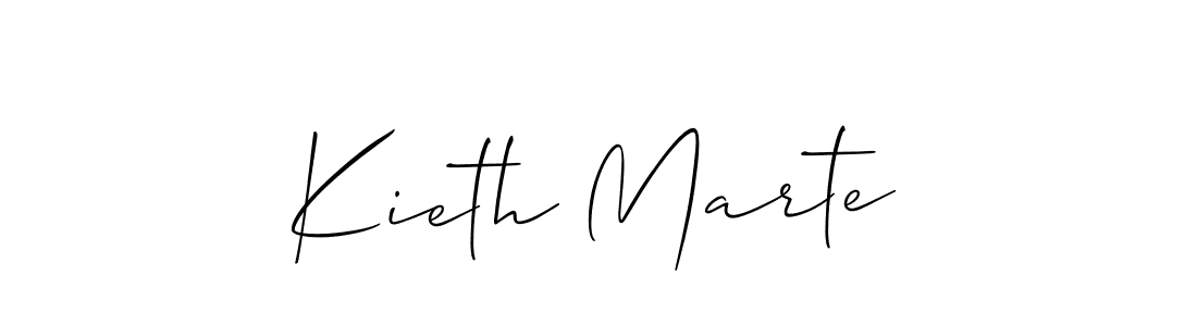 It looks lik you need a new signature style for name Kieth Marte. Design unique handwritten (Allison_Script) signature with our free signature maker in just a few clicks. Kieth Marte signature style 2 images and pictures png