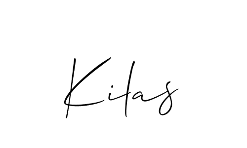 Make a short Kilas signature style. Manage your documents anywhere anytime using Allison_Script. Create and add eSignatures, submit forms, share and send files easily. Kilas signature style 2 images and pictures png