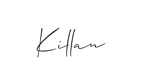 Similarly Allison_Script is the best handwritten signature design. Signature creator online .You can use it as an online autograph creator for name Killan. Killan signature style 2 images and pictures png