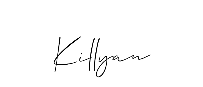 Check out images of Autograph of Killyan name. Actor Killyan Signature Style. Allison_Script is a professional sign style online. Killyan signature style 2 images and pictures png