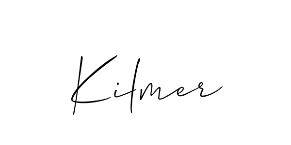 It looks lik you need a new signature style for name Kilmer. Design unique handwritten (Allison_Script) signature with our free signature maker in just a few clicks. Kilmer signature style 2 images and pictures png