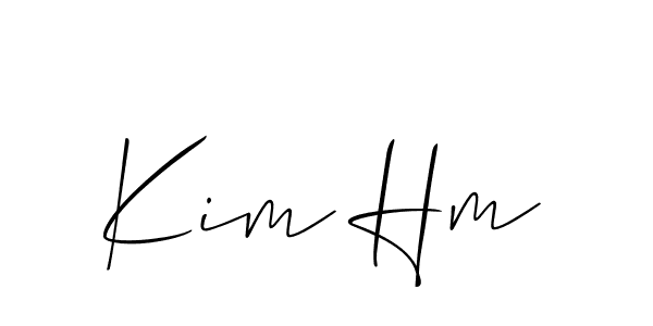 This is the best signature style for the Kim Hm name. Also you like these signature font (Allison_Script). Mix name signature. Kim Hm signature style 2 images and pictures png