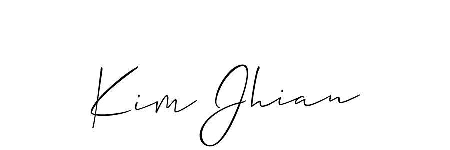 Check out images of Autograph of Kim Jhian name. Actor Kim Jhian Signature Style. Allison_Script is a professional sign style online. Kim Jhian signature style 2 images and pictures png