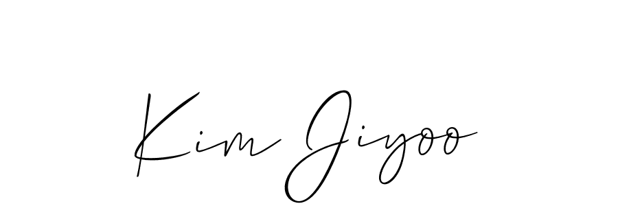 Similarly Allison_Script is the best handwritten signature design. Signature creator online .You can use it as an online autograph creator for name Kim Jiyoo. Kim Jiyoo signature style 2 images and pictures png