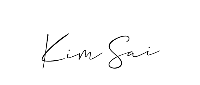 Check out images of Autograph of Kim Sai name. Actor Kim Sai Signature Style. Allison_Script is a professional sign style online. Kim Sai signature style 2 images and pictures png