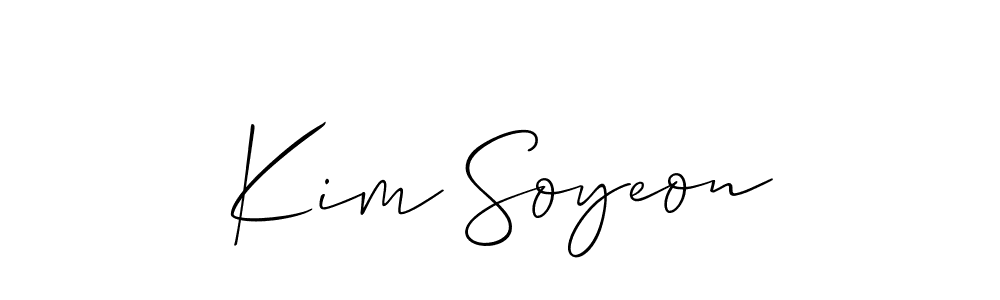 This is the best signature style for the Kim Soyeon name. Also you like these signature font (Allison_Script). Mix name signature. Kim Soyeon signature style 2 images and pictures png