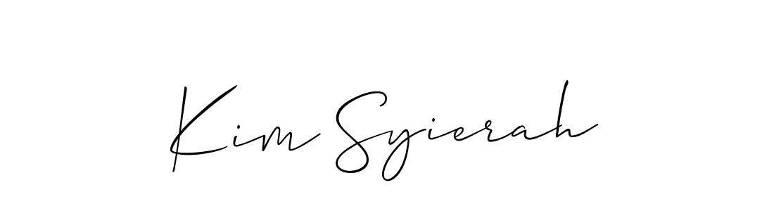 You can use this online signature creator to create a handwritten signature for the name Kim Syierah. This is the best online autograph maker. Kim Syierah signature style 2 images and pictures png
