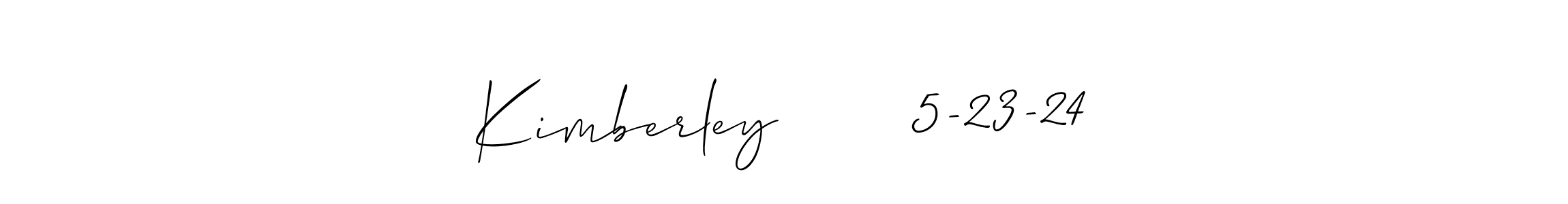 This is the best signature style for the Kimberley       5-23-24 name. Also you like these signature font (Allison_Script). Mix name signature. Kimberley       5-23-24 signature style 2 images and pictures png