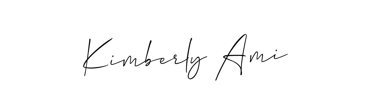 Make a beautiful signature design for name Kimberly Ami. Use this online signature maker to create a handwritten signature for free. Kimberly Ami signature style 2 images and pictures png