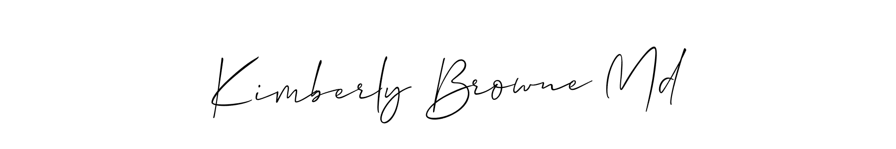 Here are the top 10 professional signature styles for the name Kimberly Browne Md. These are the best autograph styles you can use for your name. Kimberly Browne Md signature style 2 images and pictures png