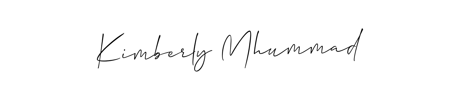 You can use this online signature creator to create a handwritten signature for the name Kimberly Mhummad. This is the best online autograph maker. Kimberly Mhummad signature style 2 images and pictures png