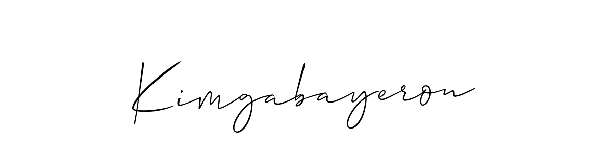 Check out images of Autograph of Kimgabayeron name. Actor Kimgabayeron Signature Style. Allison_Script is a professional sign style online. Kimgabayeron signature style 2 images and pictures png