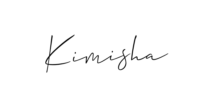 You can use this online signature creator to create a handwritten signature for the name Kimisha. This is the best online autograph maker. Kimisha signature style 2 images and pictures png