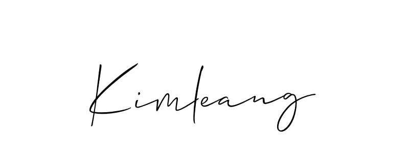 See photos of Kimleang official signature by Spectra . Check more albums & portfolios. Read reviews & check more about Allison_Script font. Kimleang signature style 2 images and pictures png