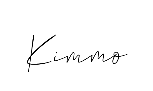 Similarly Allison_Script is the best handwritten signature design. Signature creator online .You can use it as an online autograph creator for name Kimmo. Kimmo signature style 2 images and pictures png