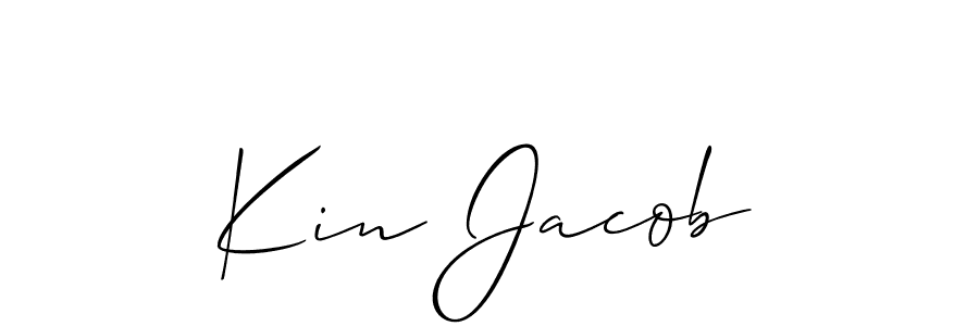 Make a beautiful signature design for name Kin Jacob. Use this online signature maker to create a handwritten signature for free. Kin Jacob signature style 2 images and pictures png