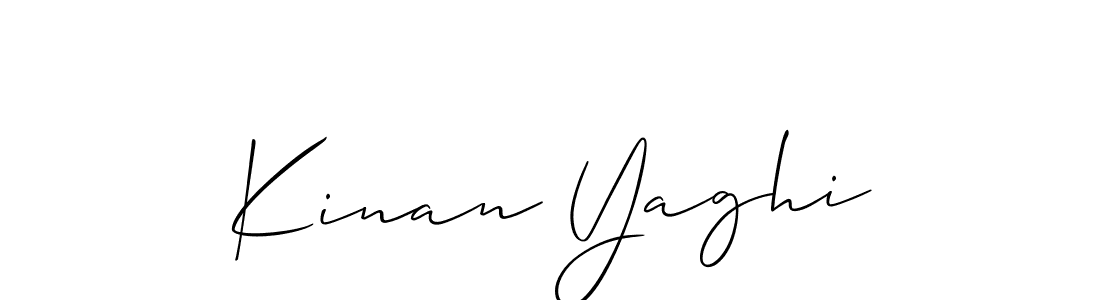 Best and Professional Signature Style for Kinan Yaghi. Allison_Script Best Signature Style Collection. Kinan Yaghi signature style 2 images and pictures png