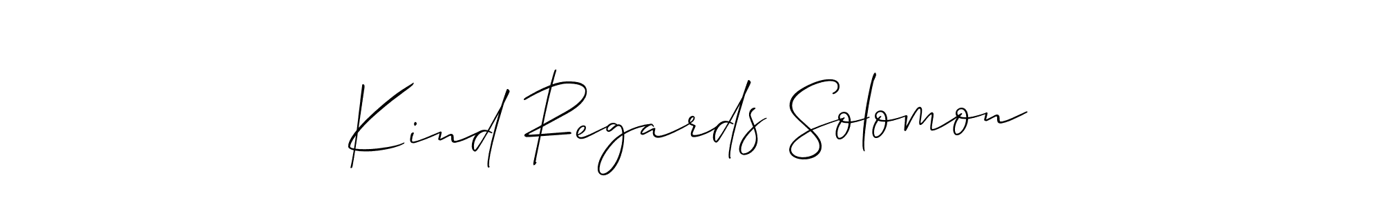 You can use this online signature creator to create a handwritten signature for the name Kind Regards Solomon. This is the best online autograph maker. Kind Regards Solomon signature style 2 images and pictures png