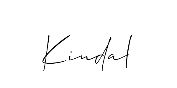 Allison_Script is a professional signature style that is perfect for those who want to add a touch of class to their signature. It is also a great choice for those who want to make their signature more unique. Get Kindal name to fancy signature for free. Kindal signature style 2 images and pictures png