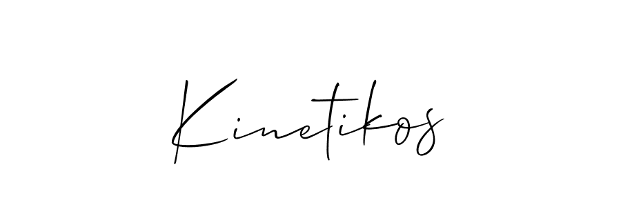 Make a beautiful signature design for name Kinetikos. Use this online signature maker to create a handwritten signature for free. Kinetikos signature style 2 images and pictures png