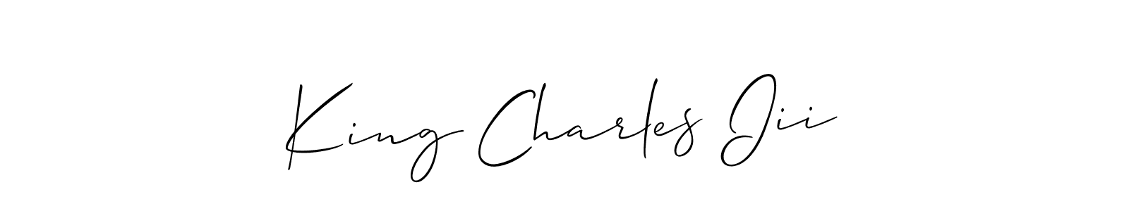 Make a short King Charles Iii signature style. Manage your documents anywhere anytime using Allison_Script. Create and add eSignatures, submit forms, share and send files easily. King Charles Iii signature style 2 images and pictures png