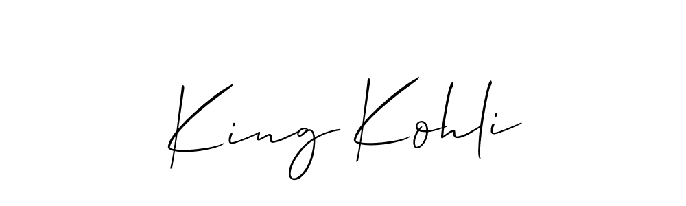 Best and Professional Signature Style for King Kohli. Allison_Script Best Signature Style Collection. King Kohli signature style 2 images and pictures png