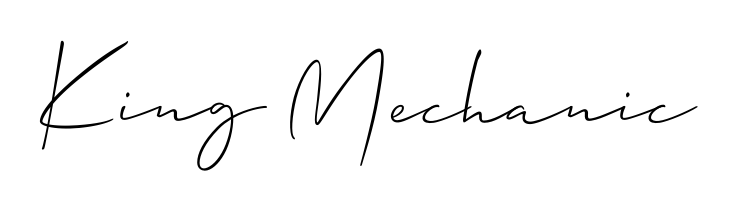 You should practise on your own different ways (Allison_Script) to write your name (King Mechanic) in signature. Don't let someone else do it for you. King Mechanic signature style 2 images and pictures png