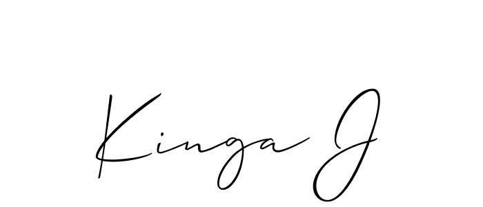 See photos of Kinga J official signature by Spectra . Check more albums & portfolios. Read reviews & check more about Allison_Script font. Kinga J signature style 2 images and pictures png