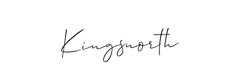 Make a beautiful signature design for name Kingsnorth. Use this online signature maker to create a handwritten signature for free. Kingsnorth signature style 2 images and pictures png