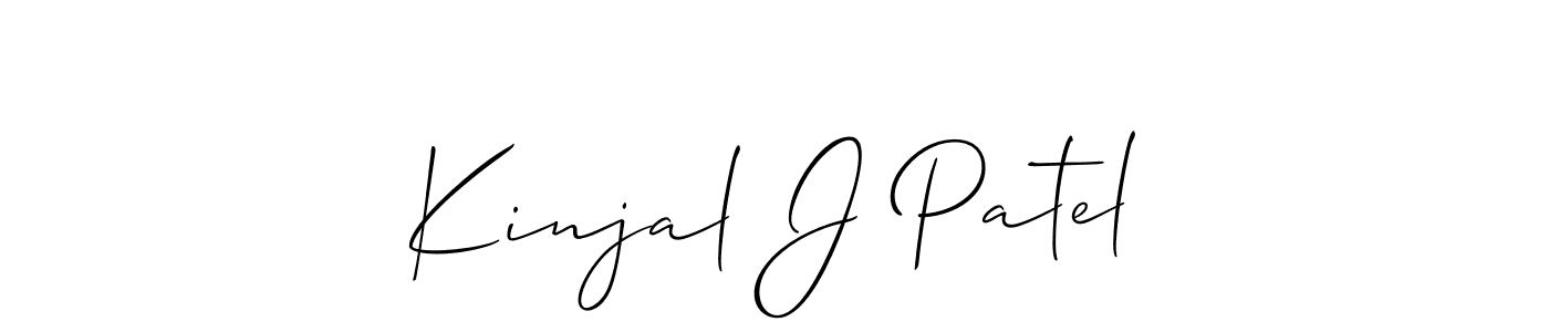 Here are the top 10 professional signature styles for the name Kinjal J Patel. These are the best autograph styles you can use for your name. Kinjal J Patel signature style 2 images and pictures png