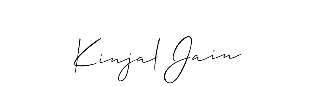 Once you've used our free online signature maker to create your best signature Allison_Script style, it's time to enjoy all of the benefits that Kinjal Jain name signing documents. Kinjal Jain signature style 2 images and pictures png