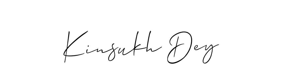 You can use this online signature creator to create a handwritten signature for the name Kinsukh Dey. This is the best online autograph maker. Kinsukh Dey signature style 2 images and pictures png