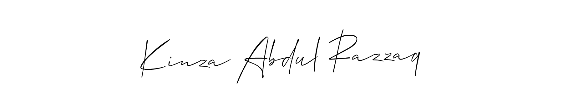Here are the top 10 professional signature styles for the name Kinza Abdul Razzaq. These are the best autograph styles you can use for your name. Kinza Abdul Razzaq signature style 2 images and pictures png
