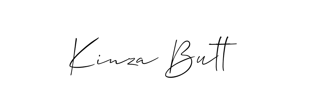 Once you've used our free online signature maker to create your best signature Allison_Script style, it's time to enjoy all of the benefits that Kinza Butt name signing documents. Kinza Butt signature style 2 images and pictures png