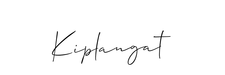 Once you've used our free online signature maker to create your best signature Allison_Script style, it's time to enjoy all of the benefits that Kiplangat name signing documents. Kiplangat signature style 2 images and pictures png