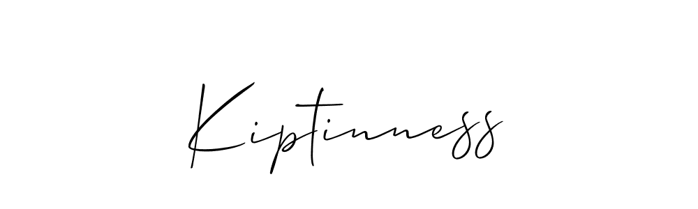 Here are the top 10 professional signature styles for the name Kiptinness. These are the best autograph styles you can use for your name. Kiptinness signature style 2 images and pictures png