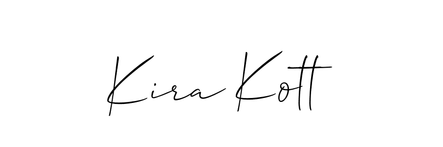 See photos of Kira Kott official signature by Spectra . Check more albums & portfolios. Read reviews & check more about Allison_Script font. Kira Kott signature style 2 images and pictures png