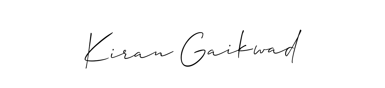 Once you've used our free online signature maker to create your best signature Allison_Script style, it's time to enjoy all of the benefits that Kiran Gaikwad name signing documents. Kiran Gaikwad signature style 2 images and pictures png