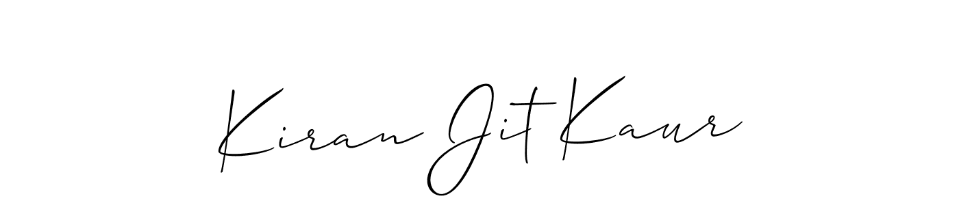 You can use this online signature creator to create a handwritten signature for the name Kiran Jit Kaur. This is the best online autograph maker. Kiran Jit Kaur signature style 2 images and pictures png