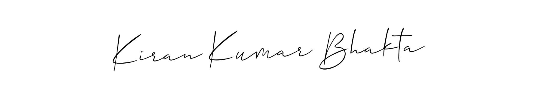 if you are searching for the best signature style for your name Kiran Kumar Bhakta. so please give up your signature search. here we have designed multiple signature styles  using Allison_Script. Kiran Kumar Bhakta signature style 2 images and pictures png