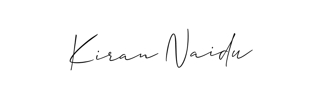 Also You can easily find your signature by using the search form. We will create Kiran Naidu name handwritten signature images for you free of cost using Allison_Script sign style. Kiran Naidu signature style 2 images and pictures png