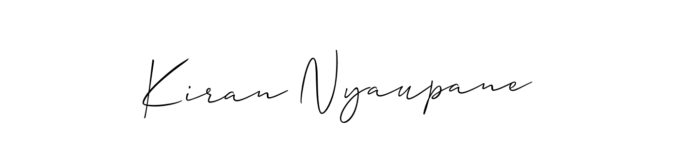 Here are the top 10 professional signature styles for the name Kiran Nyaupane. These are the best autograph styles you can use for your name. Kiran Nyaupane signature style 2 images and pictures png