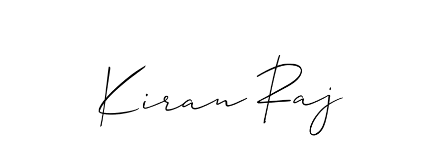 Similarly Allison_Script is the best handwritten signature design. Signature creator online .You can use it as an online autograph creator for name Kiran Raj. Kiran Raj signature style 2 images and pictures png