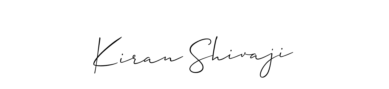 Make a short Kiran Shivaji signature style. Manage your documents anywhere anytime using Allison_Script. Create and add eSignatures, submit forms, share and send files easily. Kiran Shivaji signature style 2 images and pictures png