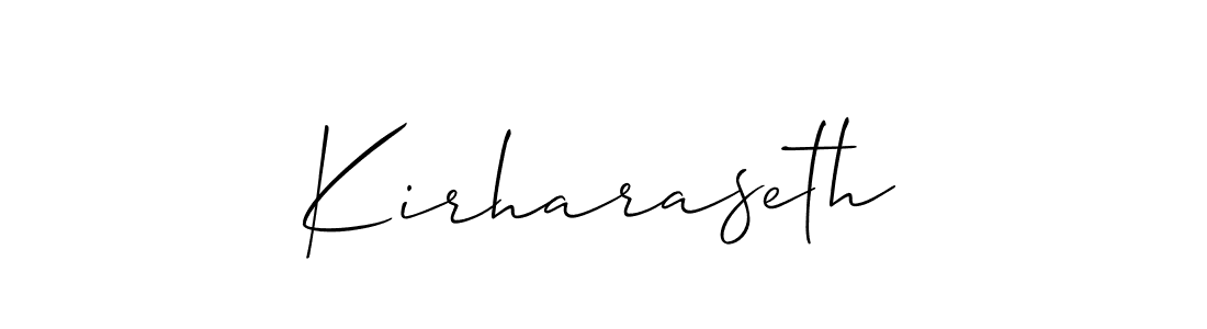 You can use this online signature creator to create a handwritten signature for the name Kirharaseth. This is the best online autograph maker. Kirharaseth signature style 2 images and pictures png
