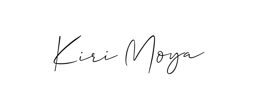 You can use this online signature creator to create a handwritten signature for the name Kiri Moya. This is the best online autograph maker. Kiri Moya signature style 2 images and pictures png