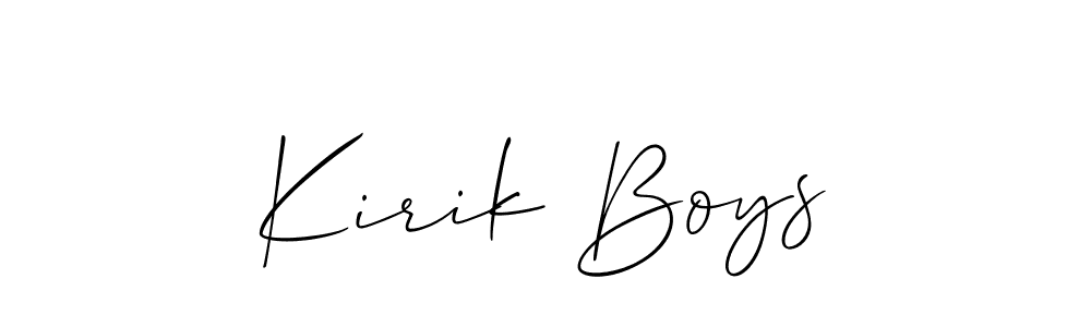 Here are the top 10 professional signature styles for the name Kirik Boys. These are the best autograph styles you can use for your name. Kirik Boys signature style 2 images and pictures png