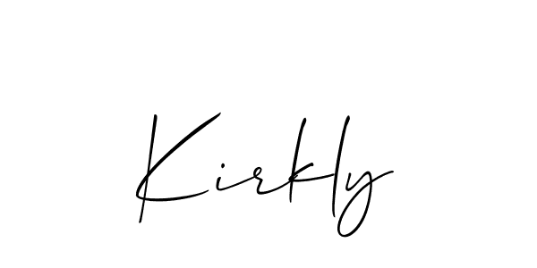 You can use this online signature creator to create a handwritten signature for the name Kirkly. This is the best online autograph maker. Kirkly signature style 2 images and pictures png