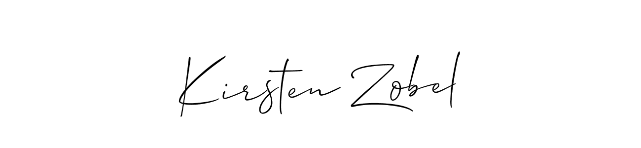 Check out images of Autograph of Kirsten Zobel name. Actor Kirsten Zobel Signature Style. Allison_Script is a professional sign style online. Kirsten Zobel signature style 2 images and pictures png